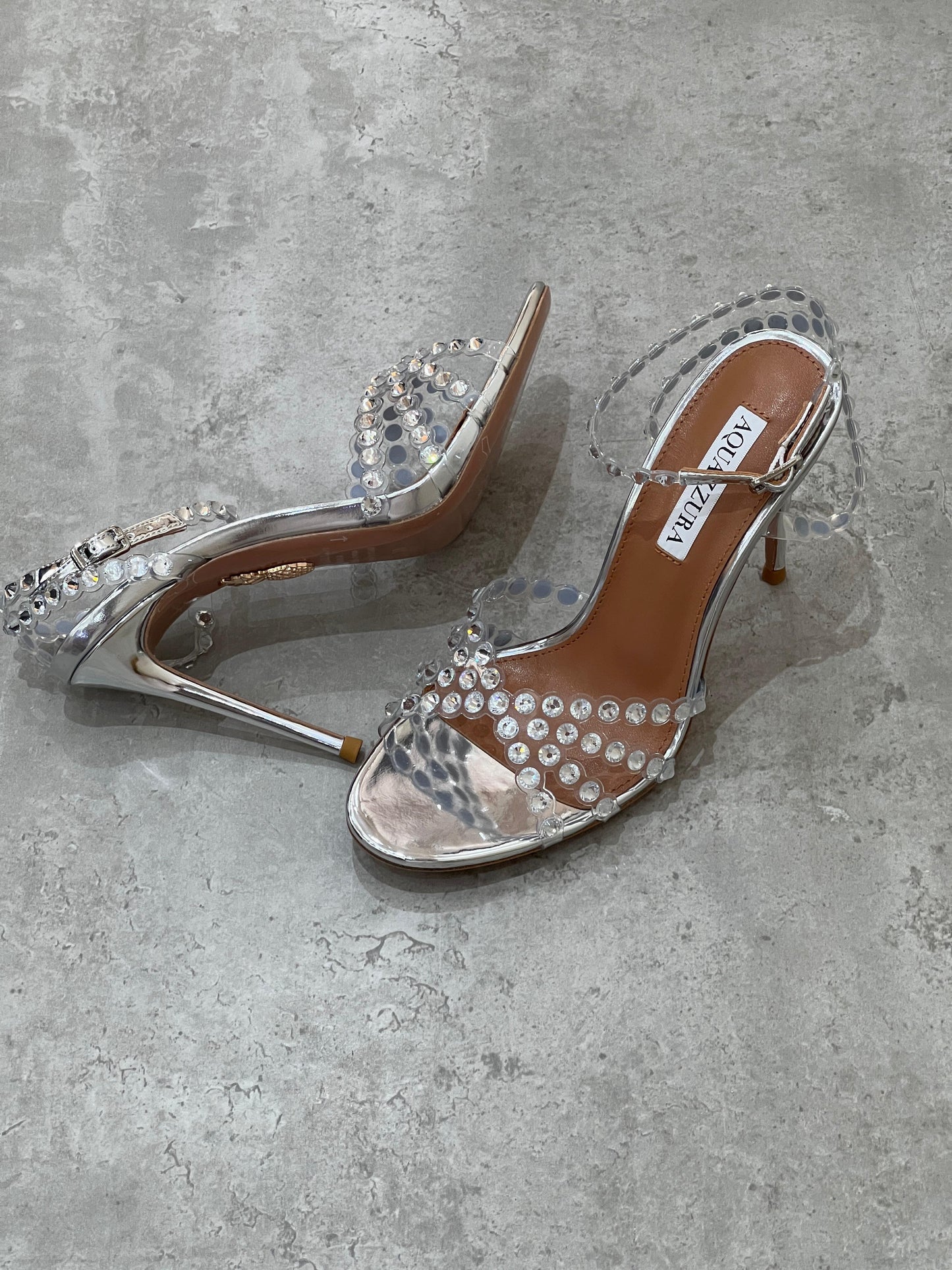 Aquazurra sandals heels