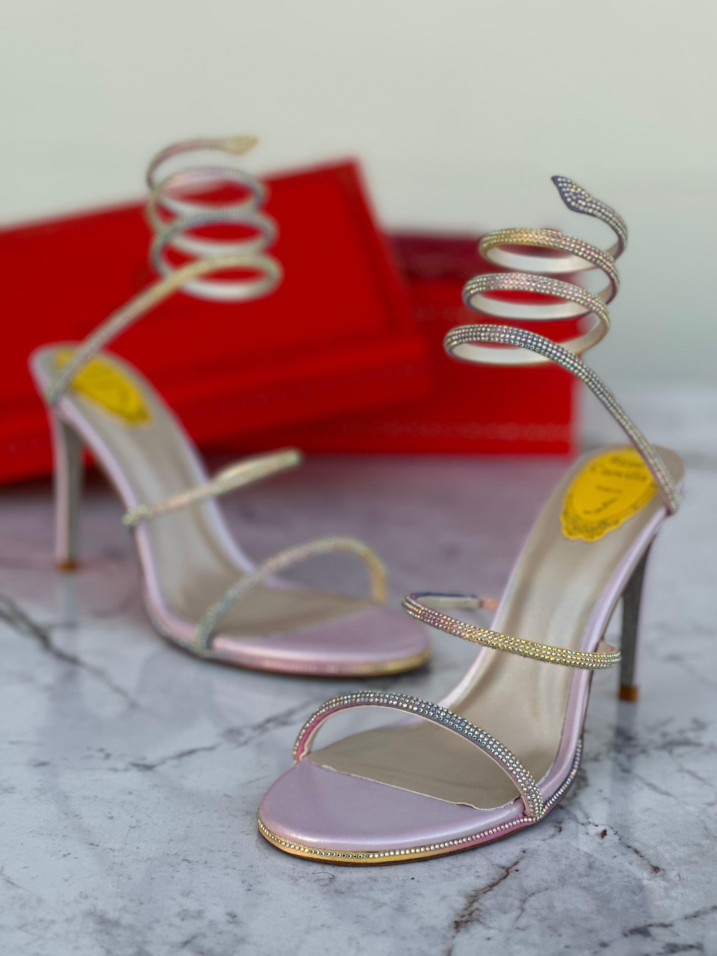 Rene caovilla sandals heels