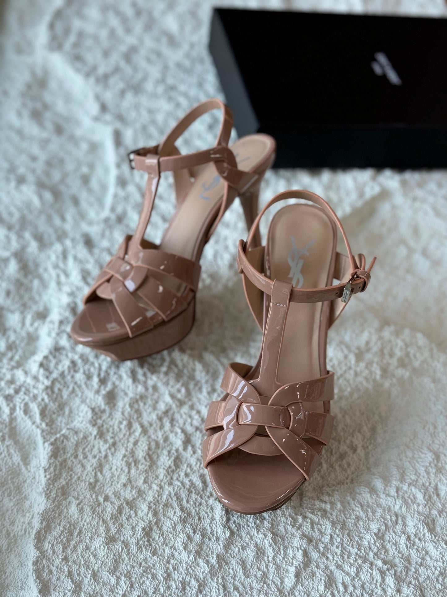 Ysl sandals heels