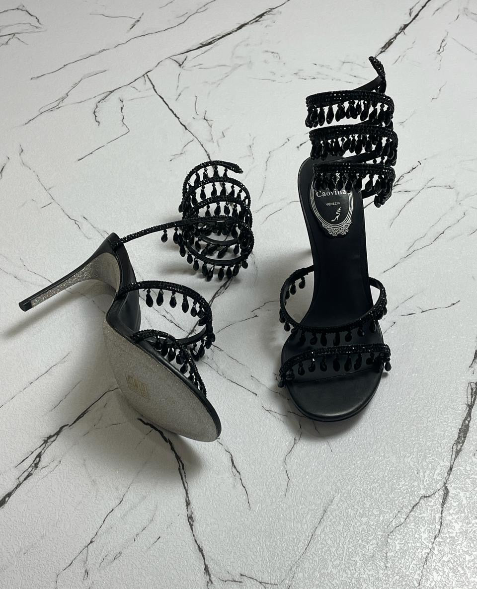 Rene caovilla sandals heels