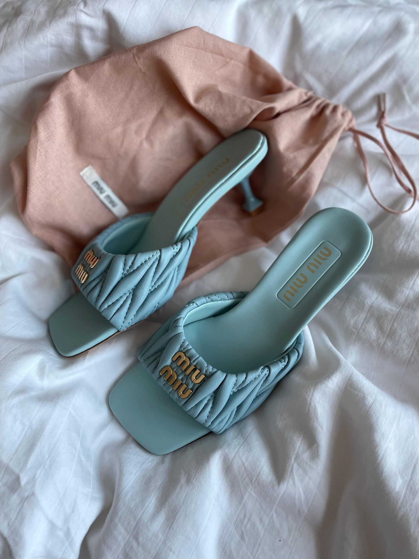 Miu miu sandals heels