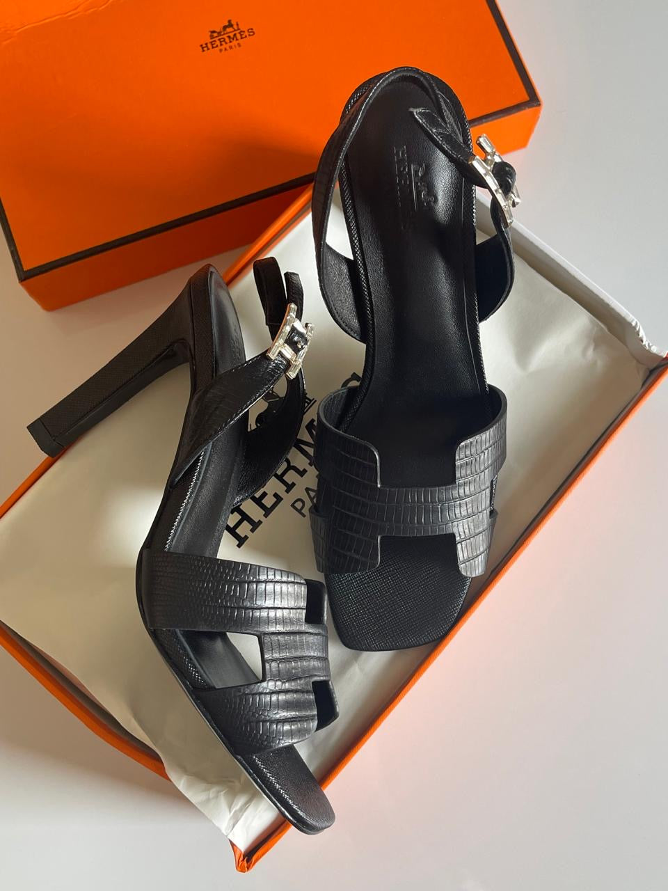 Hermes sandals heels