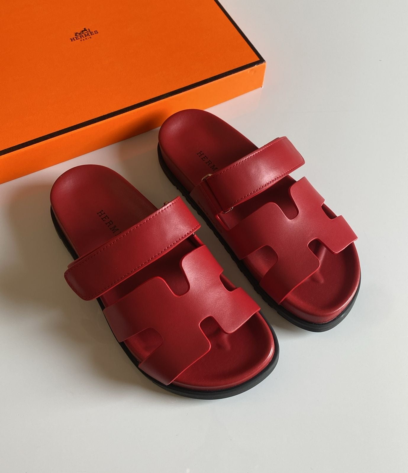 Hermes slippers chypre