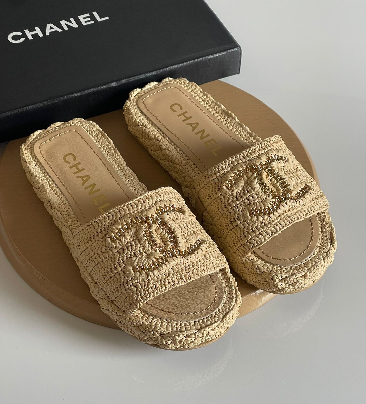 Chanel slippers