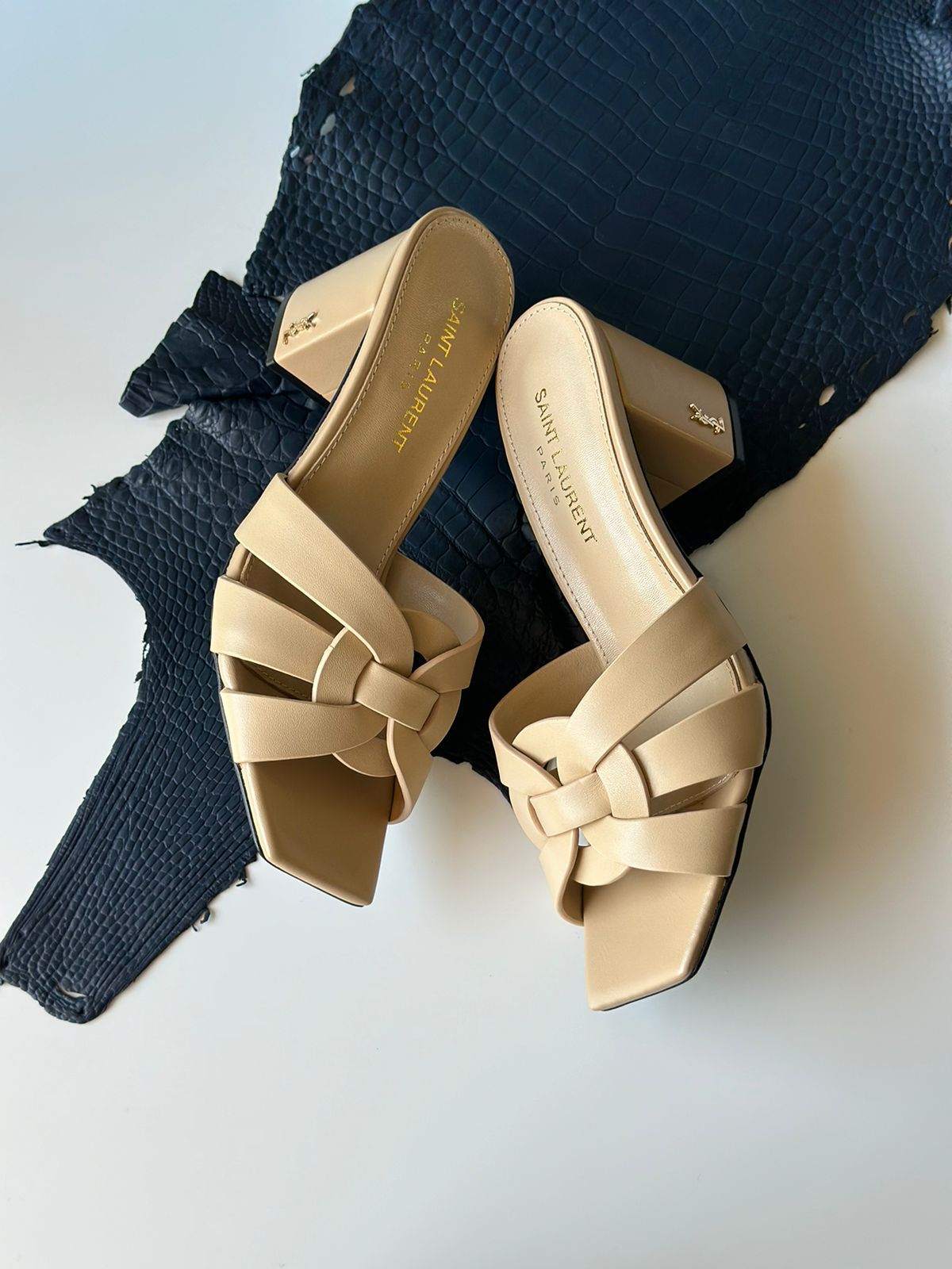 Ysl sandals-heels matt