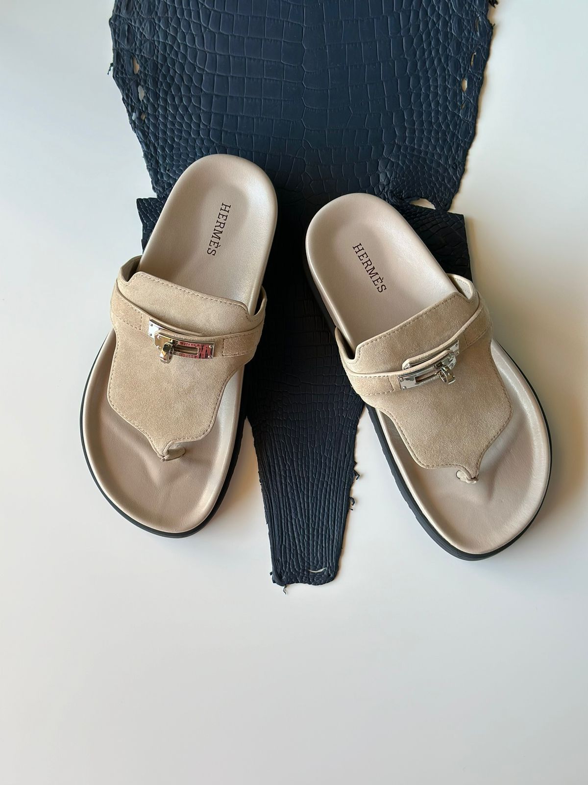 Hermes sandals.