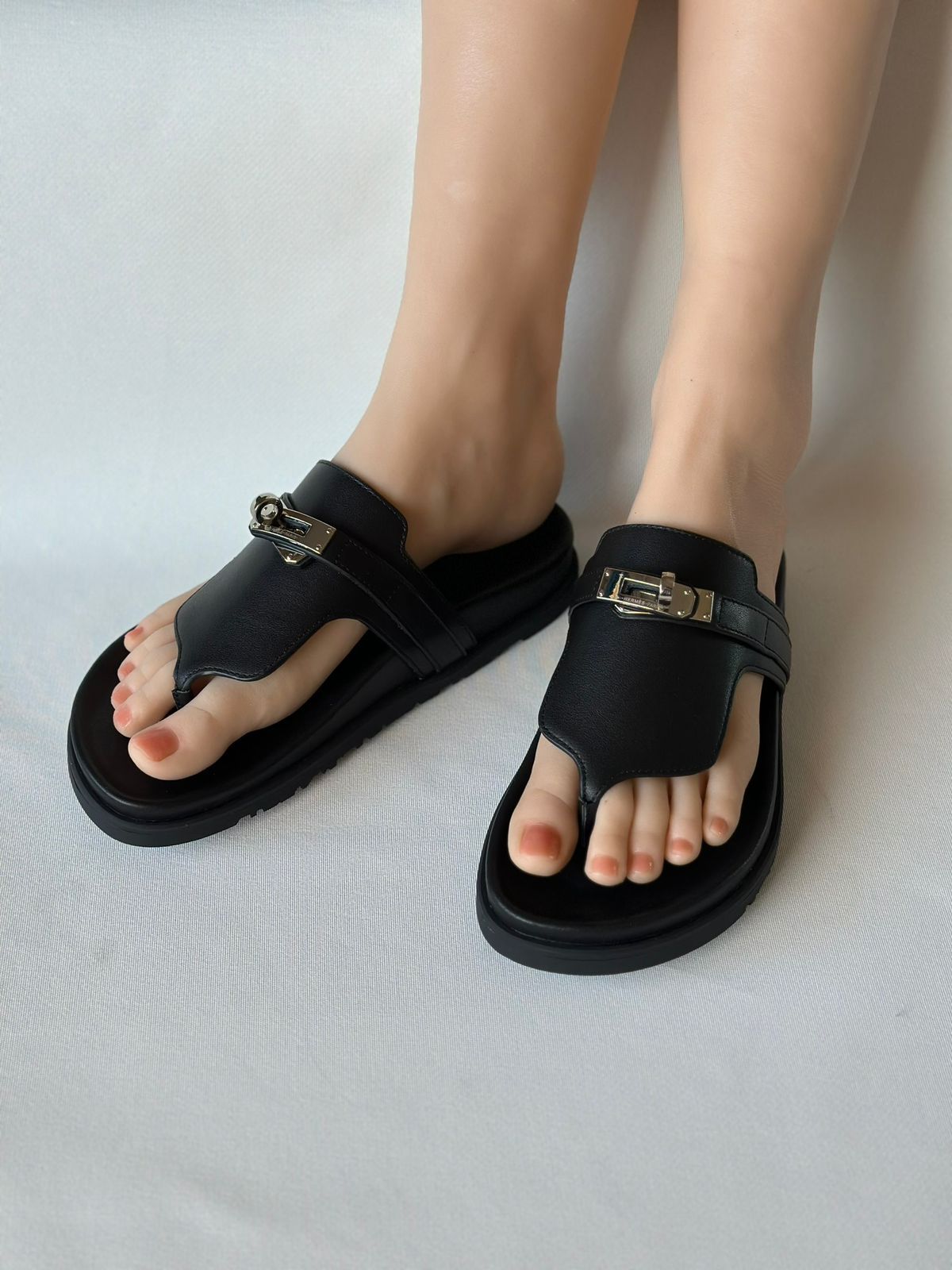 Hermes sandals.