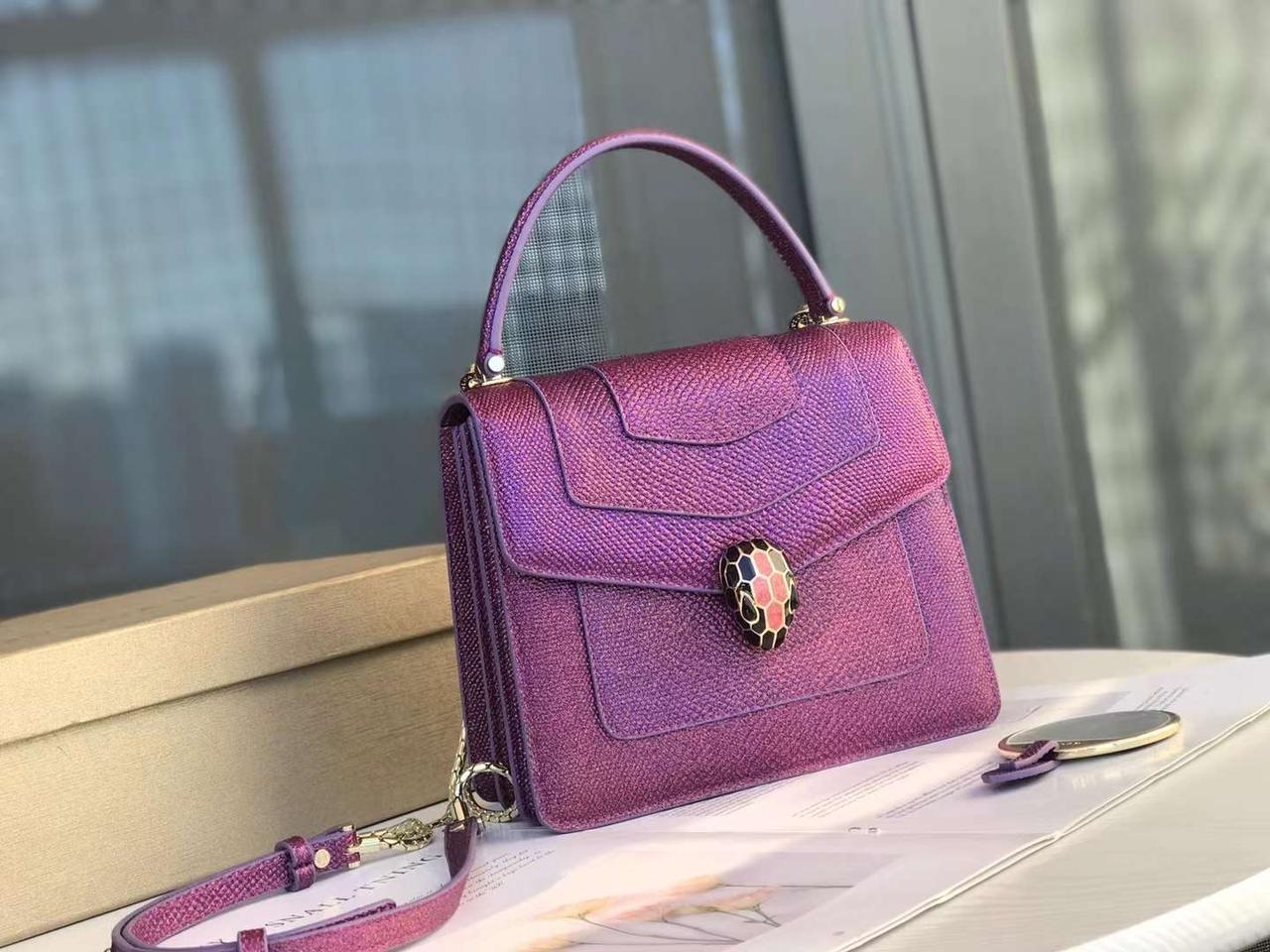 Bvlgari bag - purple