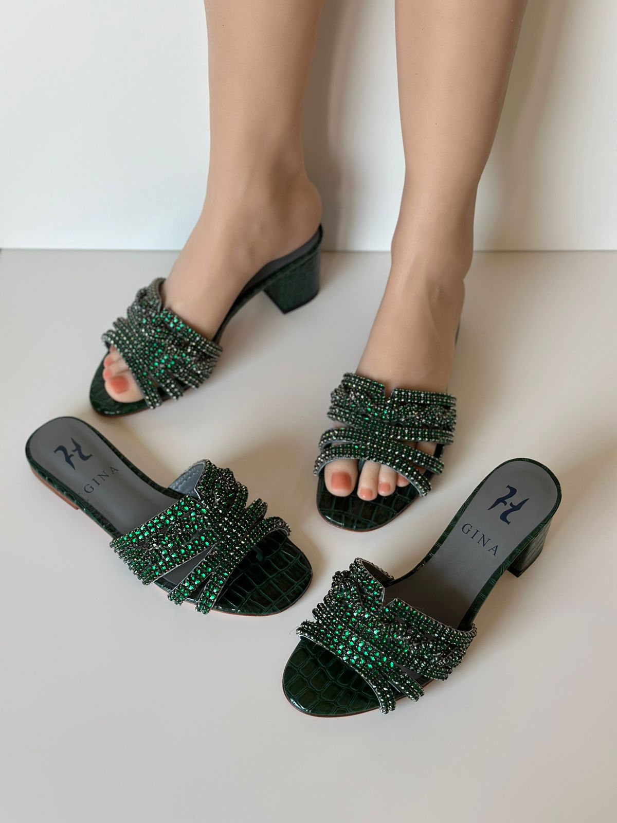 Gina sandals heels & slippers