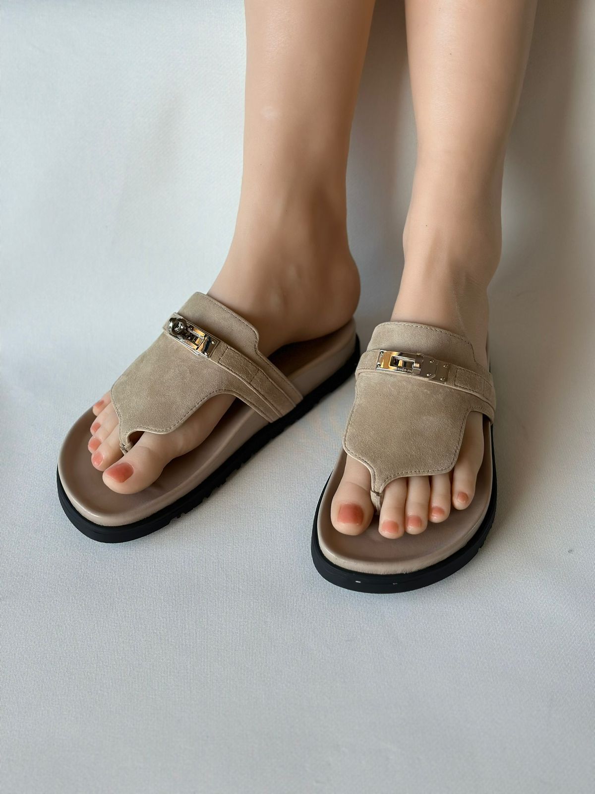 Hermes sandals.