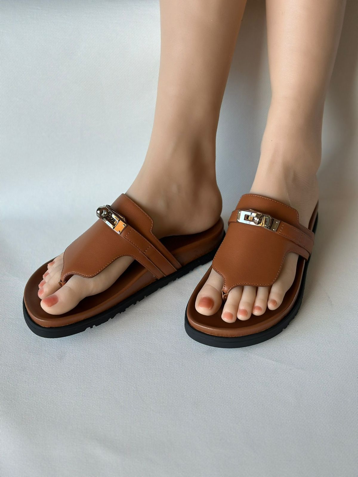 Hermes sandals.